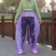 Герметичные дождевые штаны 7502 фиолетовый