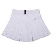 Haoyun cờ mùa hè mới nữ thể thao váy quần quần vợt váy cầu lông váy xếp li váy mini váy ngắn váy trắng