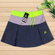 Haoyunqi xếp li váy thể thao váy hoang dã váy nữ đại học gió mùa hè cầu lông váy quần tennis