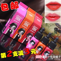 Hàn Quốc Clio Perio Peripera 菲利菲拉 son bóng môi men mật ong nhuộm mực không lỏng tẩy trắng môi - Son bóng / Liquid Rouge 	son bóng nội địa trung	