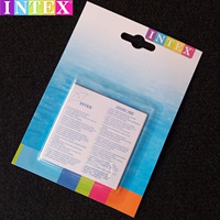 Intex, надувной набор инструментов, плавательный круг, бассейн, матрас, 6 штук