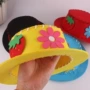 Mũ không dệt DIY mẫu giáo tự làm gói vật liệu giáo dục chơi playmate trẻ em sáng tạo thủ công đồ dùng đồ chơi tự làm của giáo viên mầm non