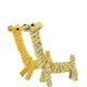 1 плетеный жираф