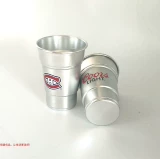 Металлический бокал, чайная чашка, стакан, металлическая стопка