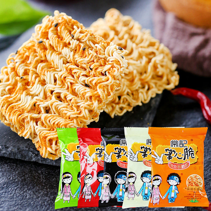 怀旧经典!掌心脆干脆面38包整箱多口味 20元券 券后价  22.