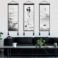 Tranh Trung Quốc Zen tấm thảm vải hiện đại ba phòng ngủ tường sơn nhà băng rôn vải trang trí treo hộp công tơ - Tapestry thảm treo tường phòng ngủ