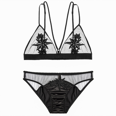 好奇小姐网纱刺绣绑带透明性感文胸套装bralette胸罩女士内衣-淘宝网 好奇小姐网纱刺绣绑带透明性感文胸套装bralette胸罩女士内衣-淘宝网