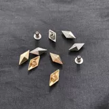 Металлические туфли, металлический аксессуар, 13.5×7мм