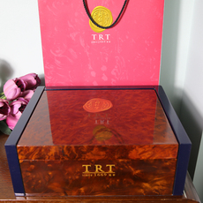 Коробка 礼品盒 精品木盒 同仁堂 冬虫夏草 高档包装大木盒