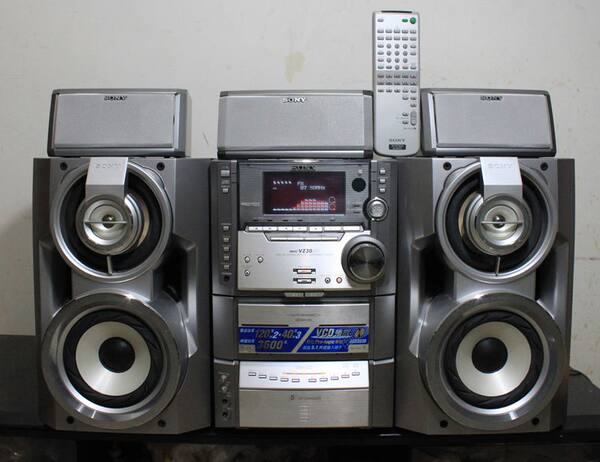 Импорт звук подержанный сочетание звук sony MHC-ZX30 большой мощности сочетание звук