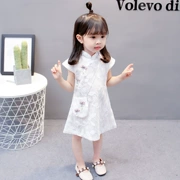 Váy bé gái mùa hè 0-1-3 Một hoặc hai tuổi Váy váy nhỏ phiên bản Hàn Quốc của bé váy công chúa ngọt ngào Yang Xia - Váy