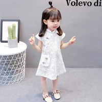 Váy bé gái mùa hè 0-1-3 Một hoặc hai tuổi Váy váy nhỏ phiên bản Hàn Quốc của bé váy công chúa ngọt ngào Yang Xia - Váy đầm công chúa cho bé 1 tuoi