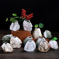 Zen mới Trung Quốc gốm hoa bàn cá tính thủy canh container sáng tạo đá giả chậu hoa trồng bình nhỏ trang trí - Vase / Bồn hoa & Kệ chậu trồng cây cảnh