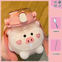 Маленькая розовая свинья 1L ★ Подарочный ремень