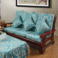 [Đặc biệt hàng ngày] đệm sofa gỗ rắn với tựa lưng gỗ gụ sofa đệm bọt biển sofa gỗ đệm ghế liên bang đệm đệm ghế gỗ bằng da