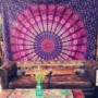Phong cách quốc gia treo lớn câu lạc bộ yoga Ấn Độ nhà tấm thảm vải tấm khăn trải bàn tấm bạt Mandala tấm thảm thảm trang trí