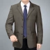 Người đàn ông trung niên áo khoác mỏng áo trung niên người đàn ông giản dị của phù hợp với làn sóng mới áo khoác mùa xuân và mùa thu cha áo jacket nam Áo khoác