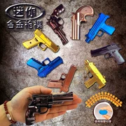 Hợp kim trẻ em của đồ chơi súng mini cát nhỏ eagle pistol nhỏ Q phiên bản súng súng mềm Glock món quà cậu bé