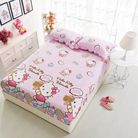 Một mảnh giường trẻ em trượt 1,2 triệu bông phim hoạt hình bedspread bông 1,5m 1,8 Li mỏng mat tùy chỉnh bảo vệ tay - Trang bị Covers ga chun trải giường	