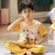 Boy con bộ đồ ngủ bé trai mùa hè ngắn tay quần cotton phần mỏng lớn Tong Chunqiu bông tracksuit phù hợp đồ bơi bé trai