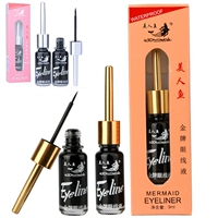 Đặc biệt hàng ngày Mermaid eyeliner 9 ML đen mềm đầu cứng để kiểm tra không thấm nước không nở và mồ hôi 207E eyeliner 3ce