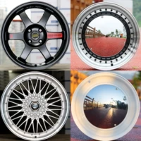 Bánh xe gương retro 15 inch 13 phù hợp với bánh xe sửa đổi Kiwi Baojun Yueye e100 e200 e300 mâm ô tô 17 inch độ mâm xe ô tô