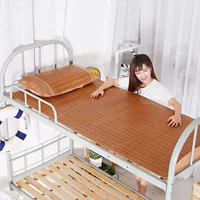 Summer ký túc xá sinh viên giường tầng ghế mạt chược Thảm 0,8 0,9 m giường mat có thể gập lại ghế 1.2m - Thảm mùa hè chiếu mây tự nhiên