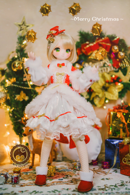 taobao agent [Meow House] 2018 Christmas clothes-Xingyao Ge Ji 4 points MDD BJD baby clothes limited to open positions