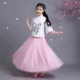 Quần áo bé gái Cộng hòa Trung Quốc Quần áo trẻ em Hoa hậu đồng phục nữ sinh - Trang phục