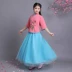 Quần áo bé gái Cộng hòa Trung Quốc Quần áo trẻ em Hoa hậu đồng phục nữ sinh - Trang phục Trang phục
