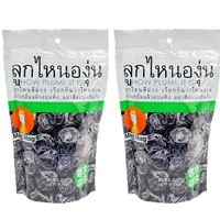 2 большая сумка, которая сухая сливовая слива 186 г/сумка