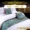 Khách sạn giường cờ khăn cuối giường châu Âu trang sức sang trọng câu lạc bộ giường nệm nhỏ gọn khách sạn bao gồm giường ngủ cuối pad - Trải giường ra giường màu xám