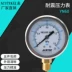 đồng hồ đo áp suất chân không điện tử Đồng hồ đo áp suất chống sốc ACUTEK YN60 1.6mpa M14 * 1.5 đồng hồ đo áp suất thủy lực chống va đập và chống sốc đồng hồ đo ap suat đồng hồ đo áp suất khí nén 