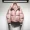 Phiên bản Hàn Quốc của áo khoác ngắn sáng màu nữ lỏng lẻo cổ áo dày dày áo ấm gió còng nhãn MISSFOFO - Xuống áo khoác