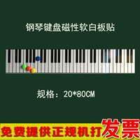 Пианино, клавиатура, 20×80см