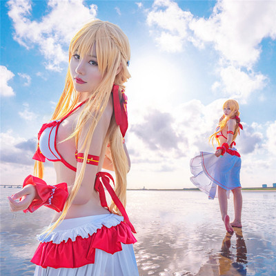 taobao agent Sword God Realm SAO Yasuna City Tomorrow Swimsuit Cosplay clothing