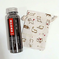 Кошачий песок Новый партнер Meaweed Mud Active Carbon Удаляющий бусинки, встроенные бусины, кошачий песок -дезодорский холодильник дезодорский аромат для удаления песка 250 мл