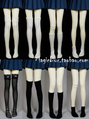 taobao agent BJD YOSD dolls with elastic mesh cotton socks 6 points, 4 points, uncle, uncle, 1/3 1/4 1/6 men and women