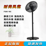 Quạt điện đẹp FS40-18C 18D văn phòng tại nhà im lặng lắc đầu máy tính để bàn quạt kép sử dụng - Quạt điện