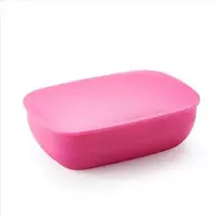 Розовая красная запечатанная мыльная коробка