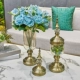 Mỹ phong cách châu Âu bình hoa mẫu phòng khách phòng khách trang trí pha lê thủy tinh bình hoa bàn ăn bàn TV trang trí tủ - Trang trí nội thất