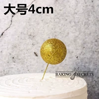 Золотой большой золотой блестящий порошок сингл