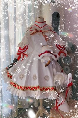 taobao agent 【exhibit】cosplay clothing*cos*Azur route*Dewey*winter night thanks*Christmas