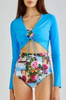 Внешняя крышка синяя м/л без возвращения