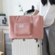 Складная розовая небольшая сумка