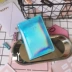 Yao Ge 吖 hộ chiếu mới thời trang Harajuku laser sáng da mềm chị em thẻ vuông gói tài liệu gói hộ chiếu mini - Túi thông tin xác thực Túi thông tin xác thực