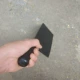 Резиновый нож все черное
