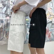 Mùa hè Hàn Quốc ở Harajuku bf túi lớn vài mô hình thể thao giản dị năm quần lỏng sinh viên nam giới và phụ nữ quần short s