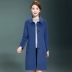 2018 mới áo hai mặt cashmere nữ cổ áo dài vuông cổ áo Phiên bản Hàn Quốc của chiếc áo len nữ cỡ lớn tự trồng - Áo Hàn Quốc Áo Hàn Quốc