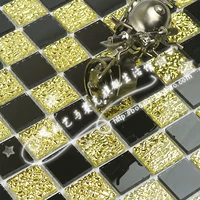 Черное зеркало+золотой бриллиант